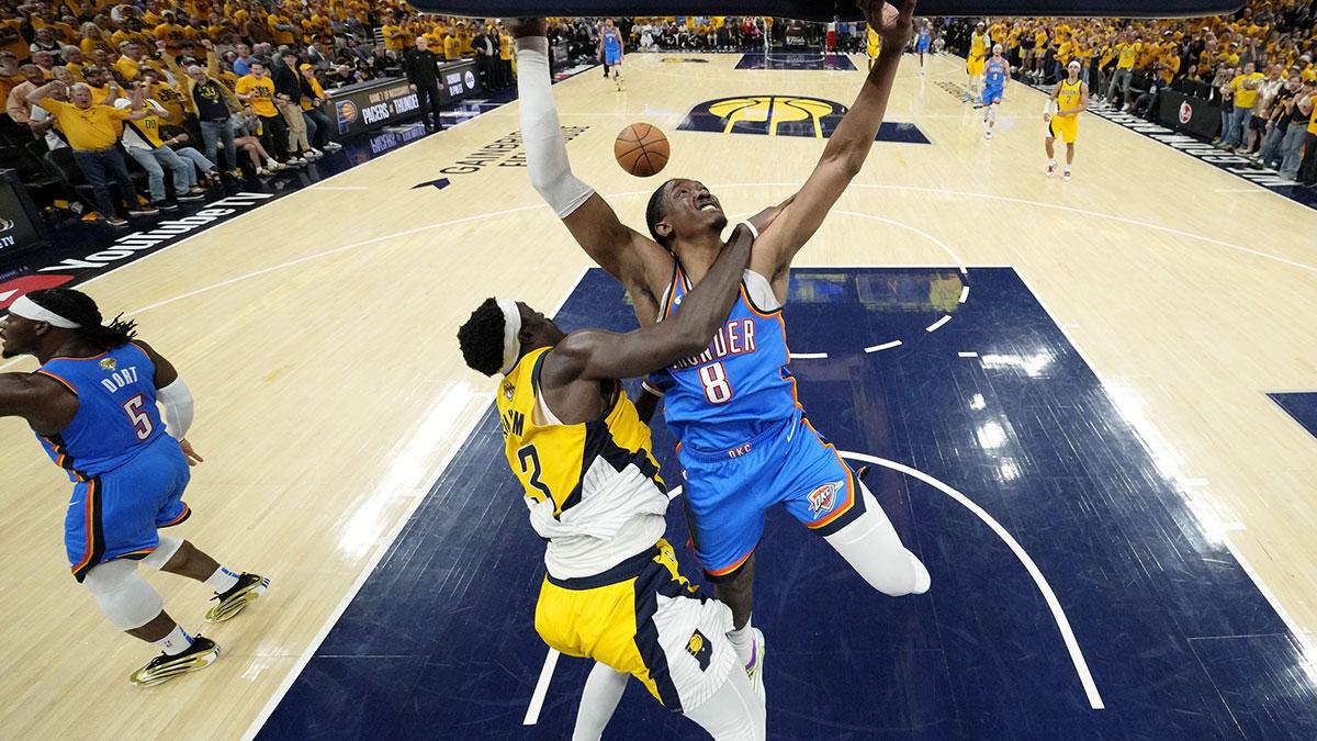 正负值-40,雷霆杰伦·威廉姆斯在G6中遭遇NBA总决赛历史性低谷