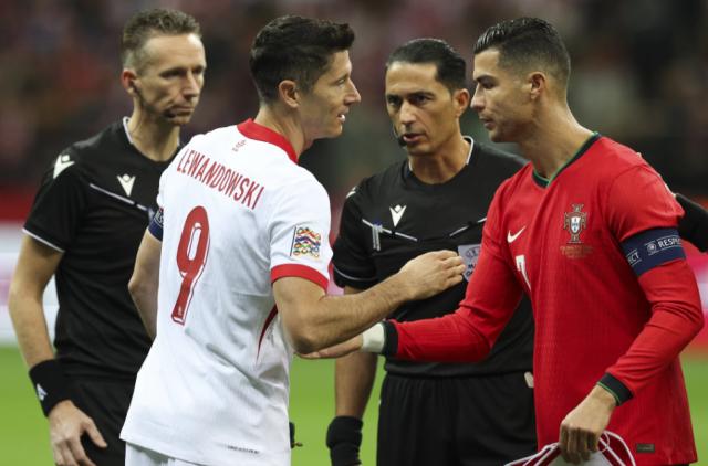 九游正版-国家队再交锋 C罗进球 莱万白卷 葡萄牙3比1波兰