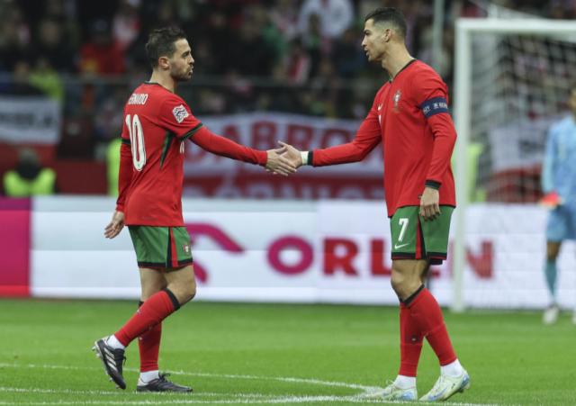 九游正版-国家队再交锋 C罗进球 莱万白卷 葡萄牙3比1波兰