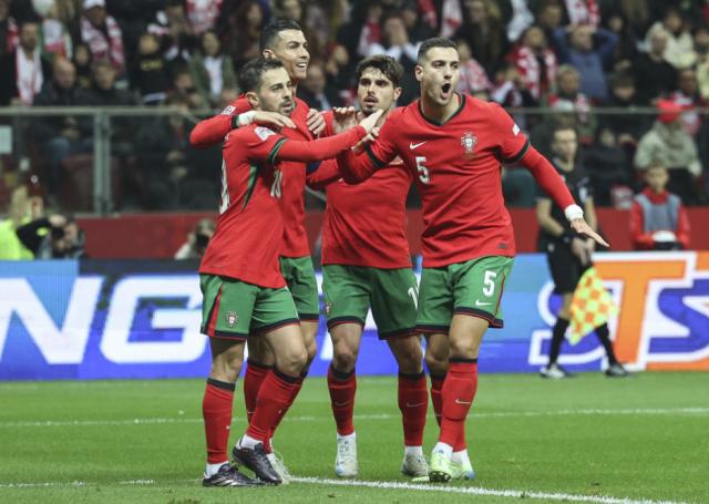 九游正版-国家队再交锋 C罗进球 莱万白卷 葡萄牙3比1波兰